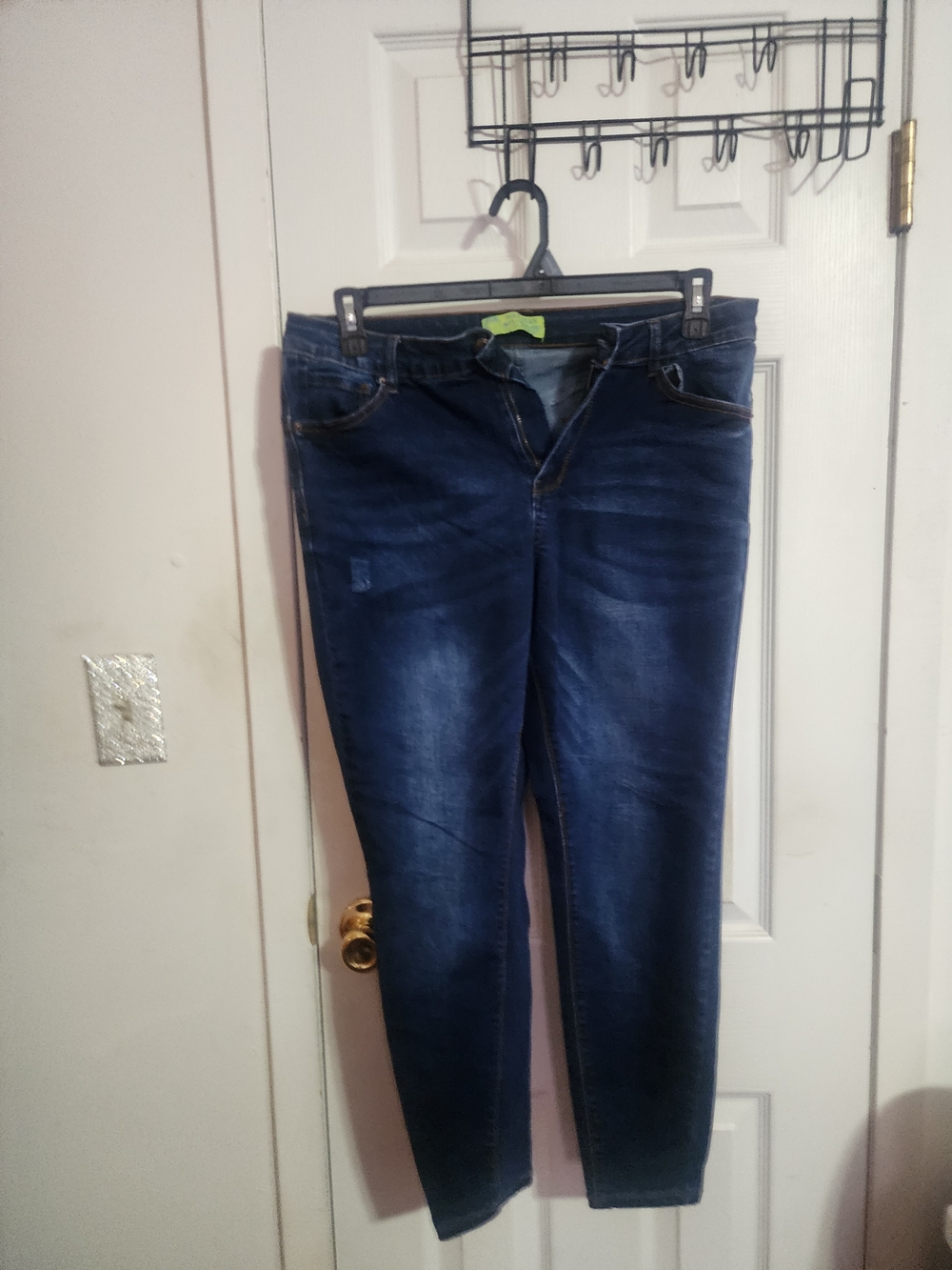 Wax Jean Women's Dark Blue Skinny Stretch Jeans